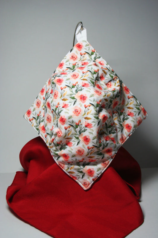 Bowl cozy - orange floral