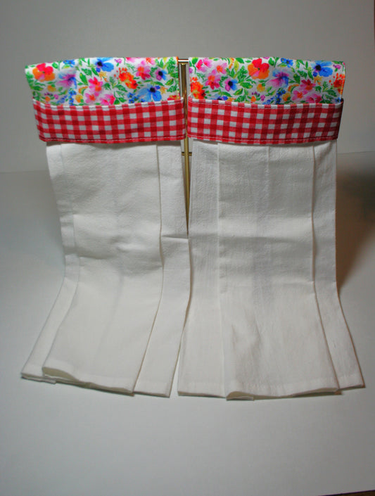 Tea Towel - small bright floral