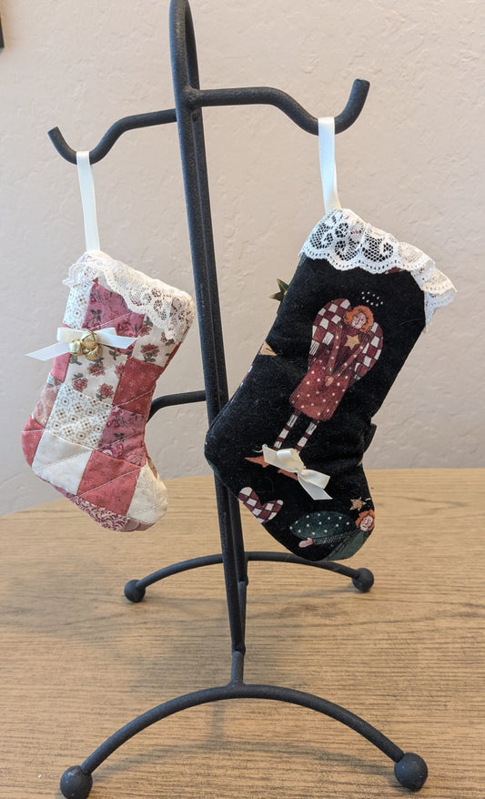 Vintage Inspired Stocking Ornament