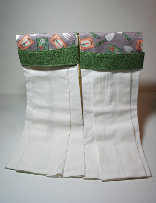 Tea Towel - seed packet/garden